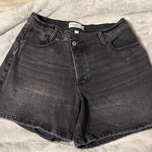 Abercrombie and fitch high rise dad shorts